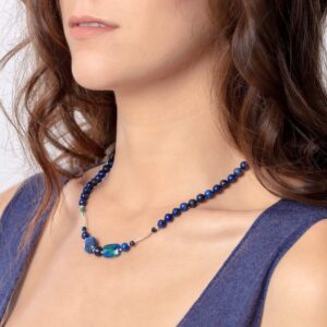 collar corto azurel