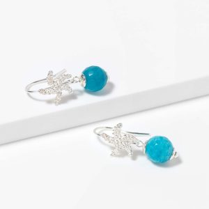 pendientes cuarzo estrella capri